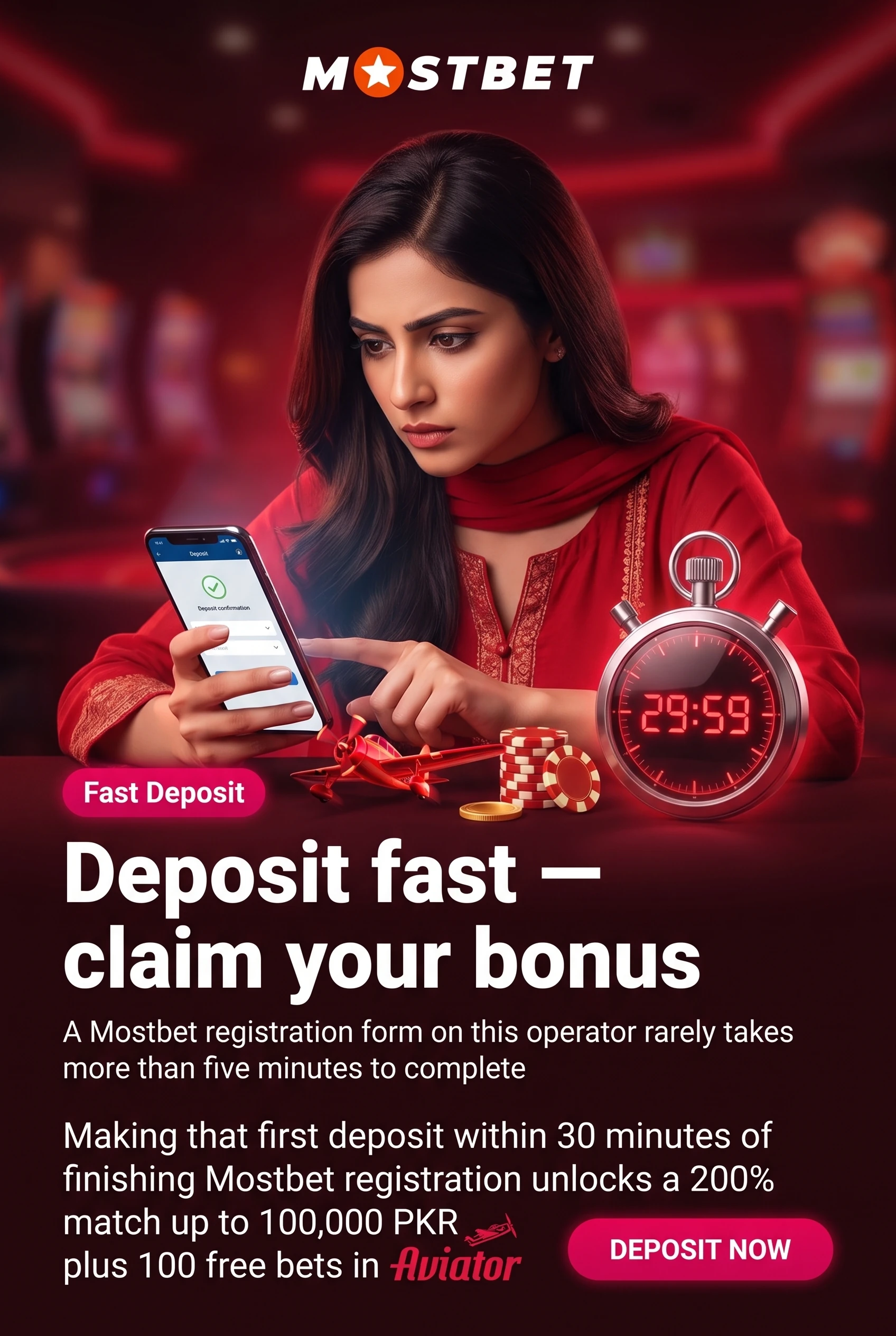 Fill in the form and confirm your details
