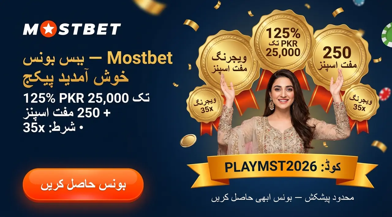 Mostbet casino bonuses and wagering requirements Pakistan